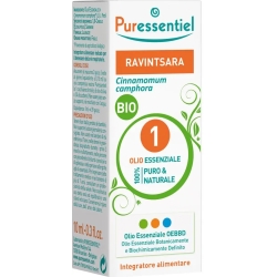 Puressentiel Ravintsara Bio 10 ml - Olio Essenziale Per Le Vie Respiratorie