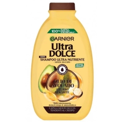 Garnier Ultra Dolce - shampoo con avocado e karitè per capelli ricci 400 ml