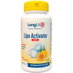 Longlife Lipo Activator Plus 60 tavolette - Integratore per il metabolismo dei lipidi