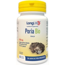 Longlife Poria Bio 60 capsule - Integratore a base di Poria biologica