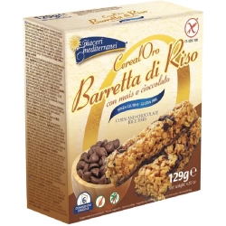 CerealOro - Barretta Di Riso Con Mais E Cioccolato Senza glutine 6 x 21,5g