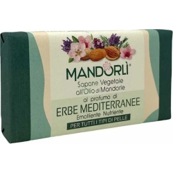 Mandorlì Erbe Mediterranee - Sapone Vegetale All'Olio Di Mandorle 100 gr