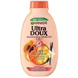 Garnier Ultra Dolce - Latte di Vaniglia e polpa di Papaya - 2 in 1 Shampoo 400 ml