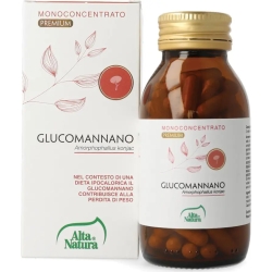 Alta Natura Glucomannano 100 Capsule - Integratore Per Il Controllo Del Peso Corporeo