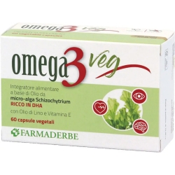 Omega3 Veg 60 Capsule - Integratore Per Il Metabolismo Dei Lipidi