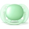 Avent Ultra Soft 0-6 M - 2 succhietti in silicone - Verde/Grigio
