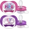 Avent Ultra Air Happy 6-18 M - 2 ciucci in silicone - papa/Baloon