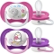 Avent Ultra Air Animals 6-18 M - 2 ciucci in silicone - Elephant/Penguin