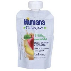 Humana Milkymerenda - merenda alla mela banana e biscotto 100 g