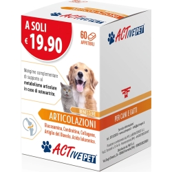 Active Pet Articolazioni 60 compresse - mangime complementare per cani e gatti
