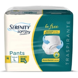 SERENITY SoftDry Sensitive Extra - 12 Pants Taglia L