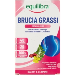 Equilibra Brucia Grassi 40 Compresse - Integratore Per Il Peso Corporeo