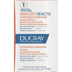 Ducray Anacaps Reactiv 30 Capsule - Integratore Per I Capelli