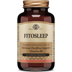 Solgar Fitosleep 30 Capsule - Integratore per il sonno