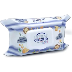 Baby - 72 Salviettine Profumate al Talco per Bambini