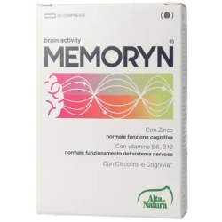 Alta Natura Memoryn 30 Compresse - Integratore Per La Memoria