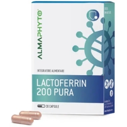 Lactoferrin 200 Pura 30 Capsule - Integratore Per Le Difese Dell'Organismo