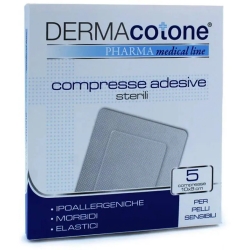 Dermacotone 5 Compresse Adesive Sterili 8 x 10 cm