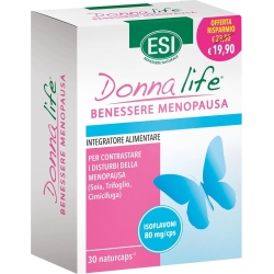 Esi Donna Life Benessere Menopausa 30 Capsule - Integratore Per La Menopausa