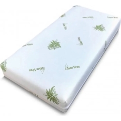 Materasso Per Lettino In Aloe Vera 125x60x14 Cm