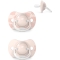 Suavinex Dreams - 2 Succhietti In Silicone 0-6 Mesi - Rosa