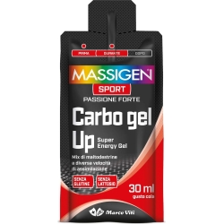 Massigen Sport Carbo Gel Up 30ml - Integratore energizzante in gel