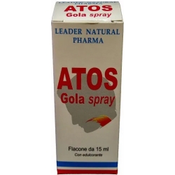 Atos Gola Spray 15 ml - Integratore per le vie respiratorie