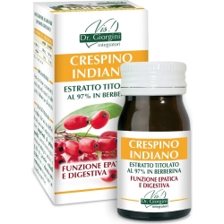 Crespino Indiano Estratto Titolato 60 Pastiglie - Integratore Per Il Fegato