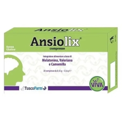 Ansiolix 30 Compresse - Integratore per favorire il sonno