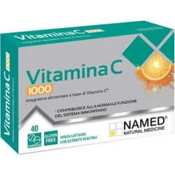 Vitamina C 1000 - Integratore Per Il Sistema Immunitario 40 Compresse