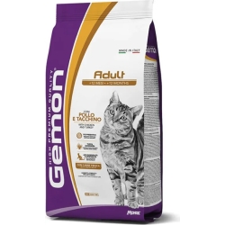 GEMON Adult cat - cibo secco pollo e tacchino 7 kg