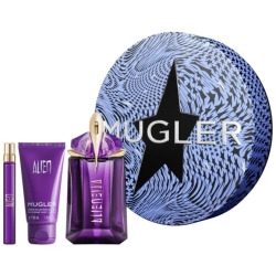 MUGLER Cofanetto Alien - Eau De Parfum 60 Ml + 10 Ml + Body Lotion 50 Ml