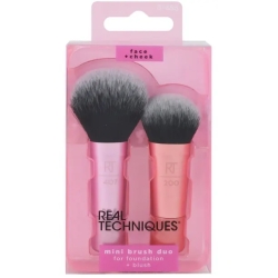 Mini Brush Duo - 2 Mini Pennelli Per Fondotinta E Blush