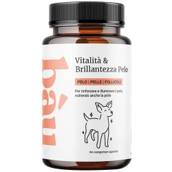 Bau Cosmesi Vitalità & Brillantezza Pelo 60 compresse - Mangime complementare per il pelo del cane