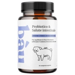 Bau Cosmesi Probiotico & Salute Intestinale 60 compresse - Mangime complementare per cani