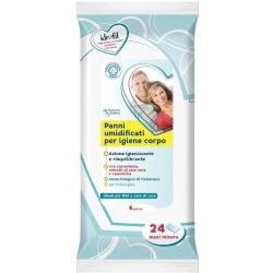 24 Panni Umidificati Per L'Igiene Del Corpo