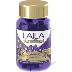 Laila DormiBene 30 pastiglie gommose - Integratore sonno