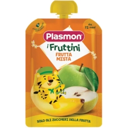 Plasmon I Fruttini Frutta Mista - merenda per l'infanzia 160 g