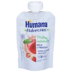 Humana Milkymerenda Al Gusto Mela E Fragola 100 G