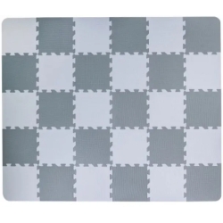 Free2Play - Tappeto Bianco E Grigio 186 x 155 Cm