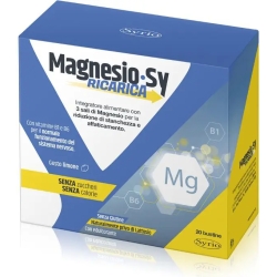 Syrio Magnesio Sy Ricarica 20 Bustine - Integratore Contro La Stanchezza