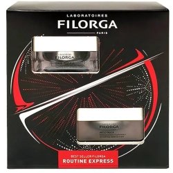 FILORGA Routine Express - Cofanetto Natalizio Levigante E Illuminante