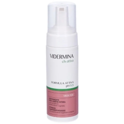 Vidermina Clx-Attiva Formula Attiva pH 5,5 Mousse - Detergente Per L'Igiene Intima 165 ml