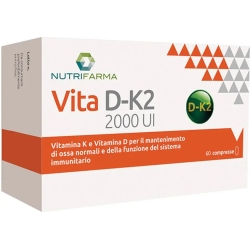 Vita D-K2 - Integratore Per L'Apparato Muscolare 60 Compresse