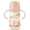 Suavinex Dreams - Biberon antigoccia con manici 270 ml - Rosa