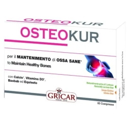 Osteokur 60 Compresse - Integratore Per L'Apparato Osseo