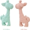 Massaggiagengive In Silicone A Forma Di Giraffa - Rosa