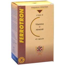 Ferrotron 40 Capsule - Integratore A Base Di Vitamine E Minerale