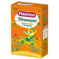 Plasmon I Dinosauri - Pasta Di Grano Duro E Spinaci Per Bambini 250 G