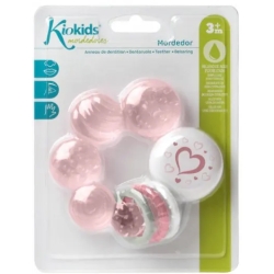Soft Nordic - Massaggiangengive A Freddo Con Cuori 3M+ - Rosa
